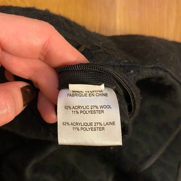 Gryphon Wool Blend Back Pleated Skirt - Picture 6 of 6